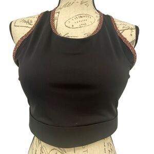 Fabletics TRINITY HIGH-IMPACT SPORTS BRA Black Large NWT‎